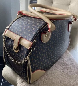 Luxery Hunde Tragetasche Transportbox Flugtasche vom FEINSTEN NEU Exklusiv - Bild 1 von 22