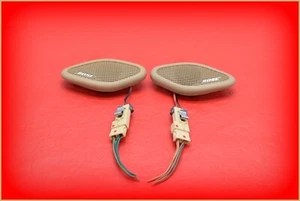 07–13 Tahoe Yukon Suburban OEM A-Pillar Bose Tweeter Speaker Covers – Tan Pair - Picture 1 of 3