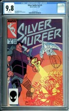 SILVER SURFER #5 (1987) CGC 9.8 WHITE PAGES Marvel Comics 1987