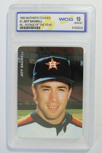 1992 Mother's Cookies Jeff Bagwell #1 10 