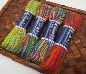 JAPANESE Embroidery SASHIKO Olympus Thread MIX 100m COL 171-174 - Picture 1 of 31
