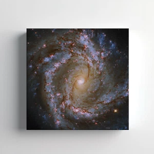 Galaxy Universe Space Canvas Print Wall Art, Home Decor Wall Hanging - Picture 1 of 10