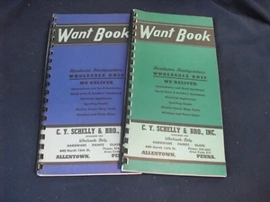 2 WANT BOOKS~ C Y Schelly ~Allentown PA~Great Advertising - Picture 1 of 10