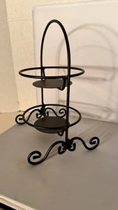 Longaberger Wrought Iron Dessert Bowl Caddy - Picture 1 of 6