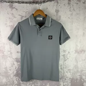 Stone Island Polo Shirt Uomo Vintage Lusso Tee Uomo Italia Taglia XL - Foto 1 di 10