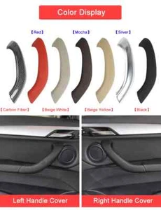 Inner Handle Interior Door Panel Pull Trim Cover for BMW X1 X2 F48 F49 2016-2020 - Picture 1 of 30