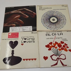 Ray Charles Singers Wonderful Lovers Special & Ramsey Lewis LP Lot - Picture 1 of 9