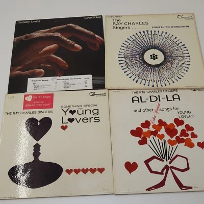 Ray Charles Singers Wonderful Lovers Special & Ramsey Lewis LP Lot - Image 1 of 4