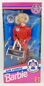 Neu im Karton Vintage 1993 Air Force Barbie Puppe Mattel #11552 seltene (NRFB) Thunderbirds - Bild 1 von 6
