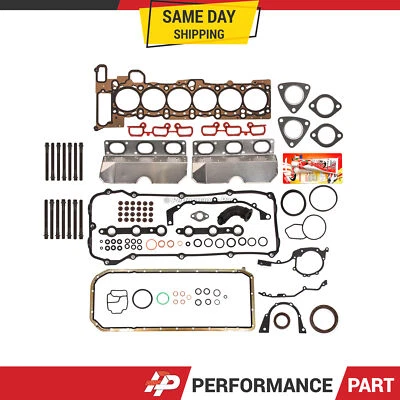 Juego completo de juntas pernos de cabeza para 01-06 BMW 325i 530i X3 X5 Z4 2.5 3.0 DOHC M54 Foto 1 de 4