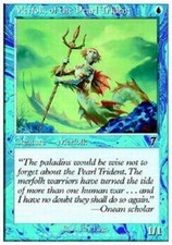4x Merfolk of the Pearl Trident MTG 7th Edition NM Magic Regular