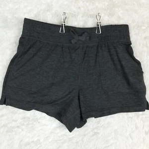 90 Degree Reflex Girls Shorts Heather Charcoal Athletic Pull On Lounge 12 New - Picture 1 of 8
