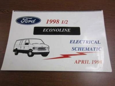 98 1/2, 99 Ford E-250 E-350 Econoline фургон OEM электрическая схема руководство!! Изящный!! - Изображение 1 из 4