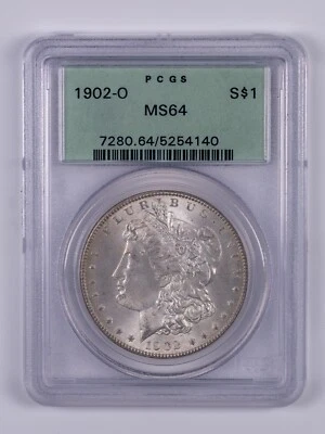 1902 年 O 版摩根银元 PCGS 评级 MS64 OGH DCB140 — 第 1/2 张图片
