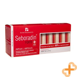 SEBORADIN FORTE Anti Hair Loss Ampoules Strenghtens Stimulates Growth 14x5.5ml - Picture 1 of 12