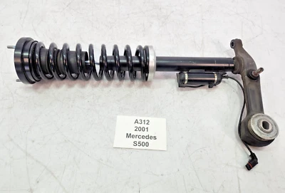 ✅ 00-06 PARA MERCEDES W220 S500 TRACCIÓN TRASERA SUSPENSIÓN CONDUCTOR DELANTERO IZQUIERDO AMORTIGUADOR PUNTAL Foto 1 de 4