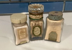 Vintage 1940’s Three Bottles Of Sachet - Picture 1 of 13