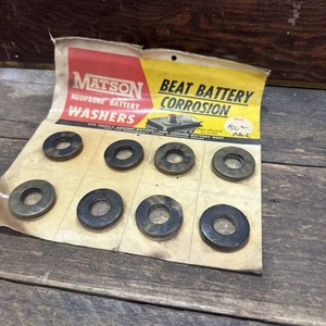 MATSON “Beat Battery Corrosion”Vintage Display Automobilia with Contents Intact - Picture 1 of 8