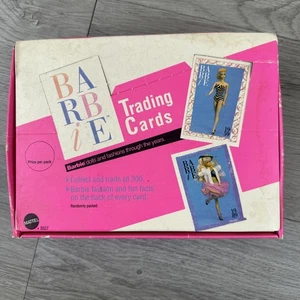 1990 New/Sealed (24) 10 Packs of Barbie Trading Cards with Box-Mattel 5527 - Picture 1 of 2