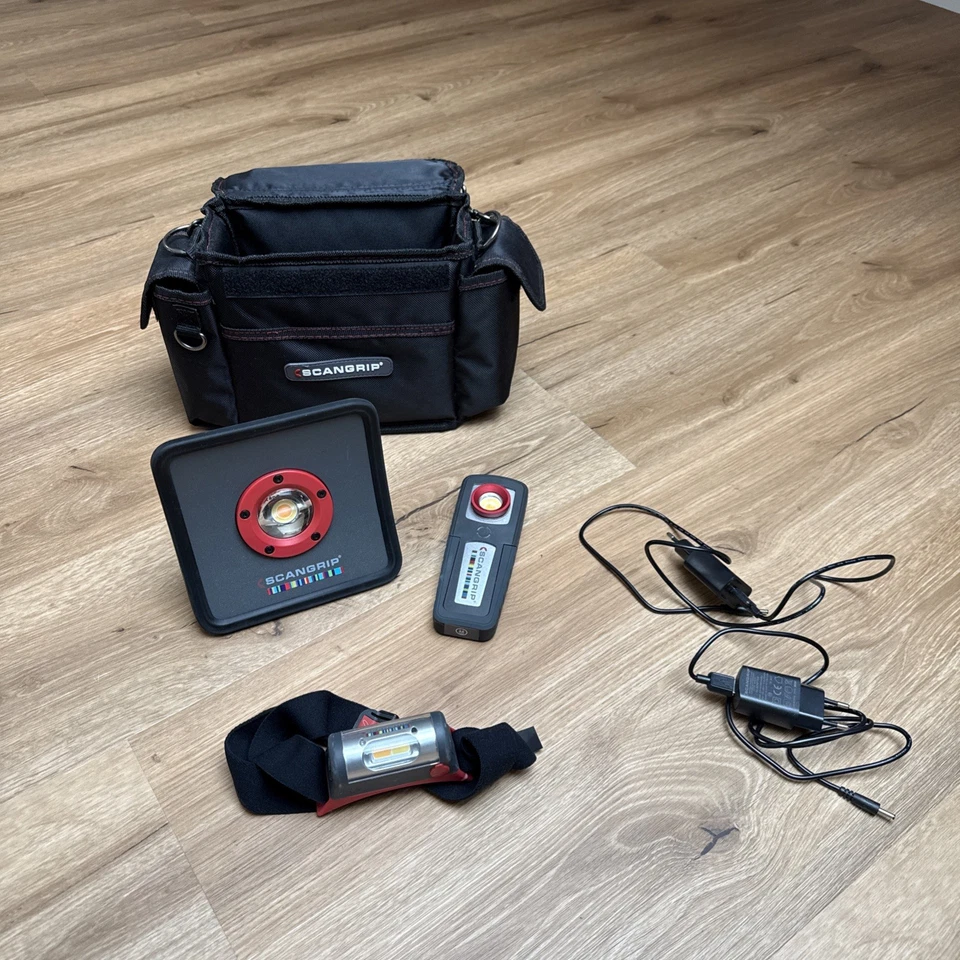 Scangrip Multimatch R Work Light Paint Spotlight Preparazione del corpo - Immagine 1 di 1