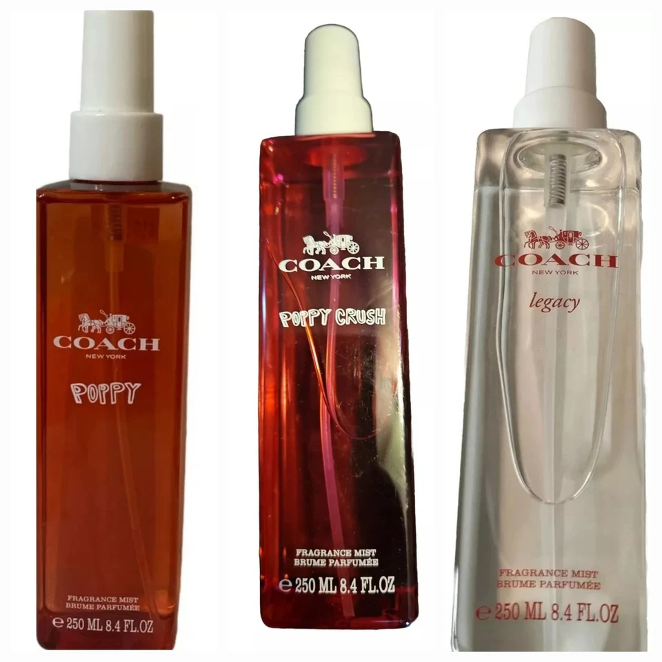 Coach Fragrance Mist CHOOSE YOUR SCENT!!! Poppy, Legacy & Poppy Crush - Image 1 of 1