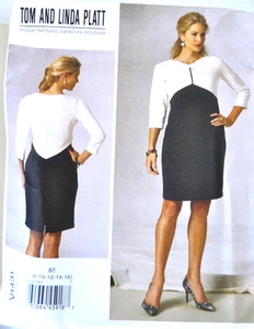 Schnittmuster Vogue V 1431 Designerschnitt Gr. 8 - 16 Kleid Cocktailkleid neu - Bild 1 von 2