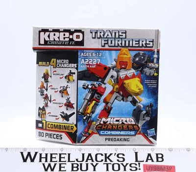 Predaking Kre-O Micro Changers Transformers 2015 Hasbro NEW SEALED - Image 1 of 4
