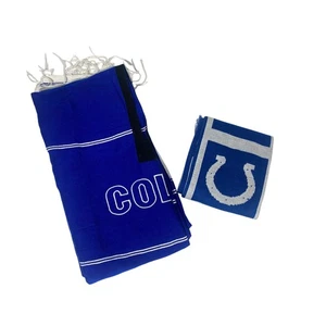 Indianapolis Colts NFL Stadium Poncho and Scarf Set of Two - Picture 1 of 10