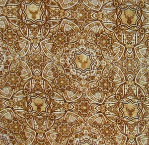 1 Yard Dan Morris Art Deco BUCK WILD DEER Kaleidoskop QT Stoff Quilten Baumwolle - Bild 1 von 3