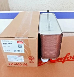 021B2064 Danfoss gelöteter Plattenwärmetauscher, B3-030-70-3.0-HQ NEU. - Bild 1 von 7
