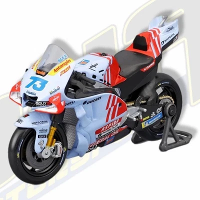 Alex Marquez #73 Gresini Ducati MotoGP Race Bike Diecast Model Toy 1:18 Maisto