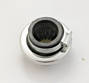 Filtro de aire UFO plateado 35 mm filtro de aire para ATV QUAD Go Kart Dirt Pit Bike - Imagen 1 de 3