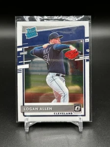 2020 Panini Donruss Optic - Rated Rookies Logan Allen #75 (RC) - Picture 1 of 2