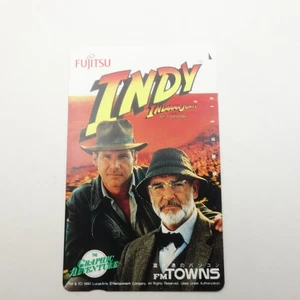 Japanese Telephone Card Indiana Jones and the Last Crusade Spielberg 1990 - Picture 1 of 6