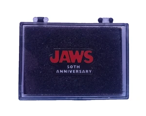 JAWS MOVIE 50TH ANNIVERSARY ENAMEL PIN BADGE - Picture 1 of 1