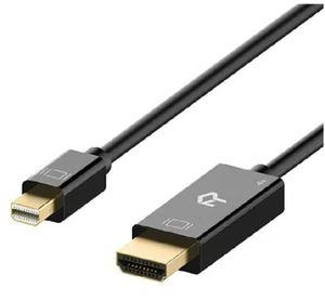 Rankie Mini DisplayPort to DisplayPort Cable 6ft 4K UHD Gold Plated Connectors - Picture 1 of 6