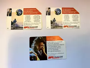 Tessera schede Telefoniche telecom bassa tiratura - Foto 1 di 2