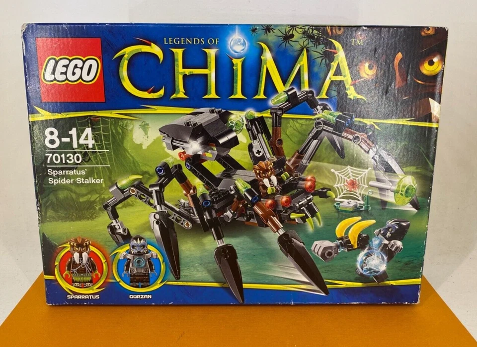 Lego 2014 ☆ Legends Of CHIMA ☆ Sparratus' Spider Stalker - Set #70130 - NIB - Image 1 of 4