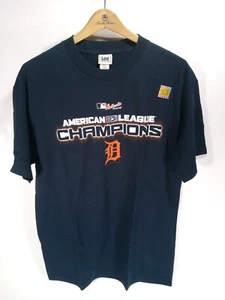 Detroit Tigers MLB American League Champions T-Shirt blau Large 2006 neu ohne Etikett! - Bild 1 von 4