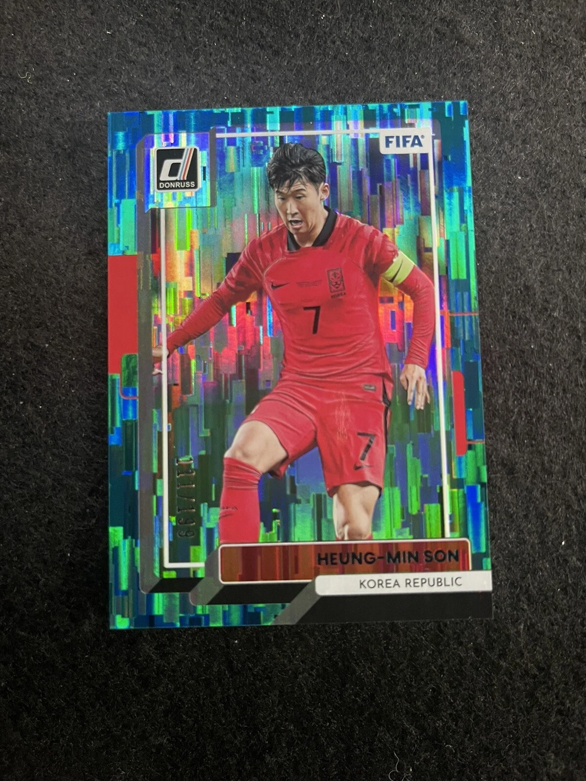 2022-23 Panini Donruss Soccer Heung-Min Son Teal/199 #70 Korea Republic #1