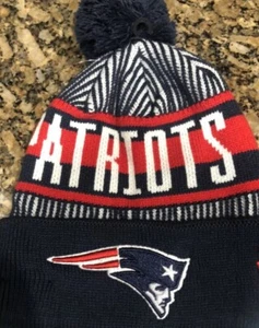 NFL on Field NEW ENGLAND PATRIOTS Stocking Hat - ONE SIZE - New! - Picture 1 of 2