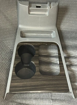 2006 水星蒙特哥福特 500 SHIFTER BEZEL 灰色/木纹,CUPHOLDER 05 06 07  — 第 1/4 张图片