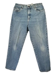 Pantalones de mezclilla Bill Blass para mujer talla 16 azul típico estilo vaquero con cierre de cremallera y botón - Imagen 1 de 15