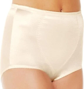 NWT Bali Flattens Tummy Women's Ivory Moderate Control Brief Style 8700 Size 2X - Picture 1 of 15