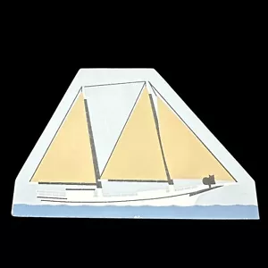 The Cats Meow Vintage 1993 Chesapeake Bay Bugeye Ship Boat - Maryland - Virginia - Picture 1 of 6
