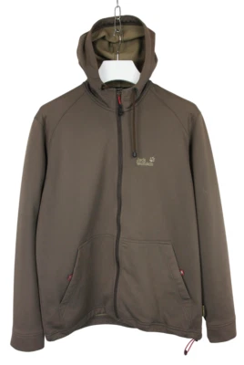 Chaqueta JACK WOLFSKIN Urban Stormlock Para Hombre GRANDE Cremallera Completa Con Capucha Ligera Foto 1 de 4