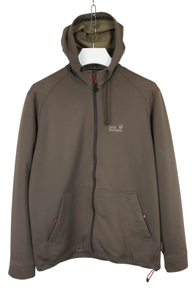 Chaqueta Jack Wolfskin Urban Stormlock Para Hombre Grande Cremallera Capucha Ligera Foto 1 de 4