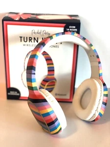 headphones - bluetooth wireless headset over ear (Stripe it Rich) - Photo 1 sur 4