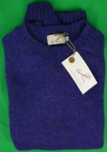 Campbell's Of Beauly melierter lila schottischer Shetland-Pullover mit Rundhalsausschnitt" XL (neu mit Etikett) - Bild 1 von 4