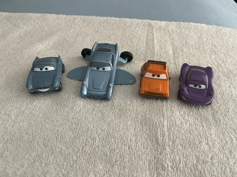 Disney Pixar Cars Rare Lot Submarine Finn McMissile Mini Racers Finn Holley Grem Cover